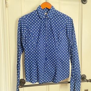 Rare find…luxury British suiting line TM Lewin Women blouse.